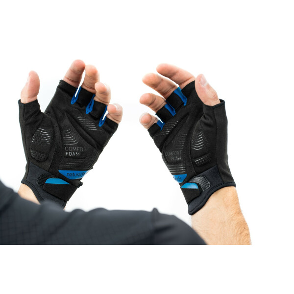 CUBE Handschuhe kurzfinger X NF black´n´blue