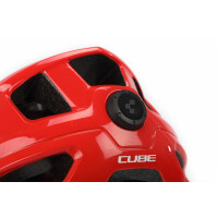 CUBE Helm STEEP glossy red