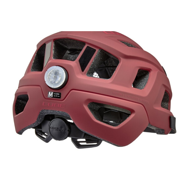CUBE Helm CINITY red L (57-62)