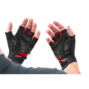 CUBE Handschuhe kurzfinger X NF - red