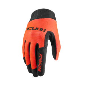 CUBE Handschuhe Performance Junior langfinger X Actionteam - black n orange
