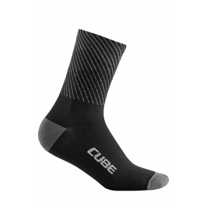 CUBE Socke High Cut Be Warm black´n´grey