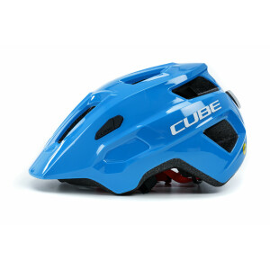 CUBE Helm LINOK Teamline glossy blue´n´red