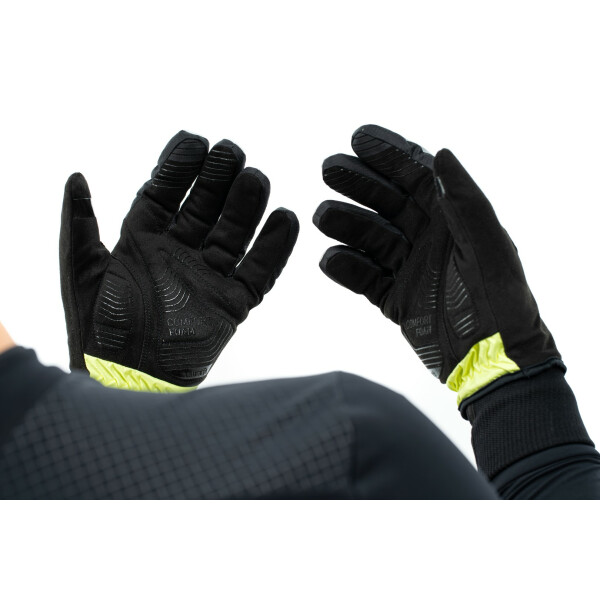 CUBE Handschuhe Winter langfinger X NF - grey´n´yellow