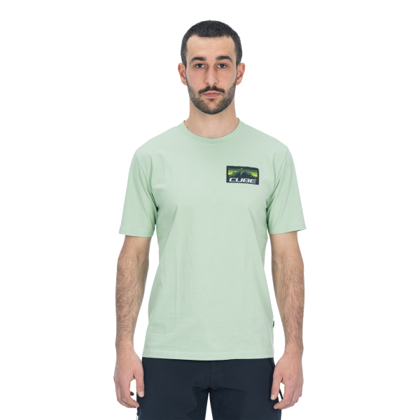 CUBE Organic T-Shirt Summit green
