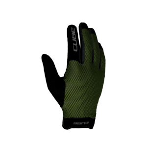 CUBE Handschuhe Gravity langfinger TM green´n´grey
