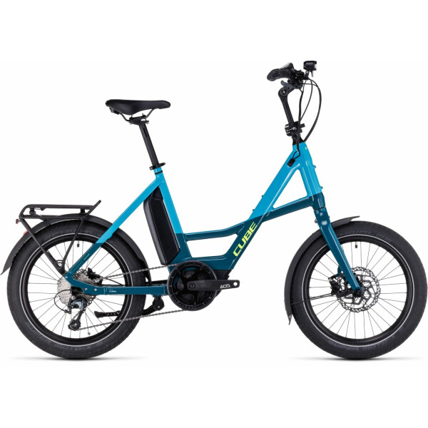 Cube Compact Sport Hybrid 500 blue´n´lime
