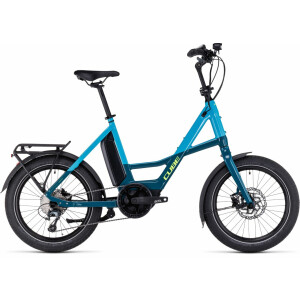 Cube Compact Sport Hybrid 500 blue´n´lime