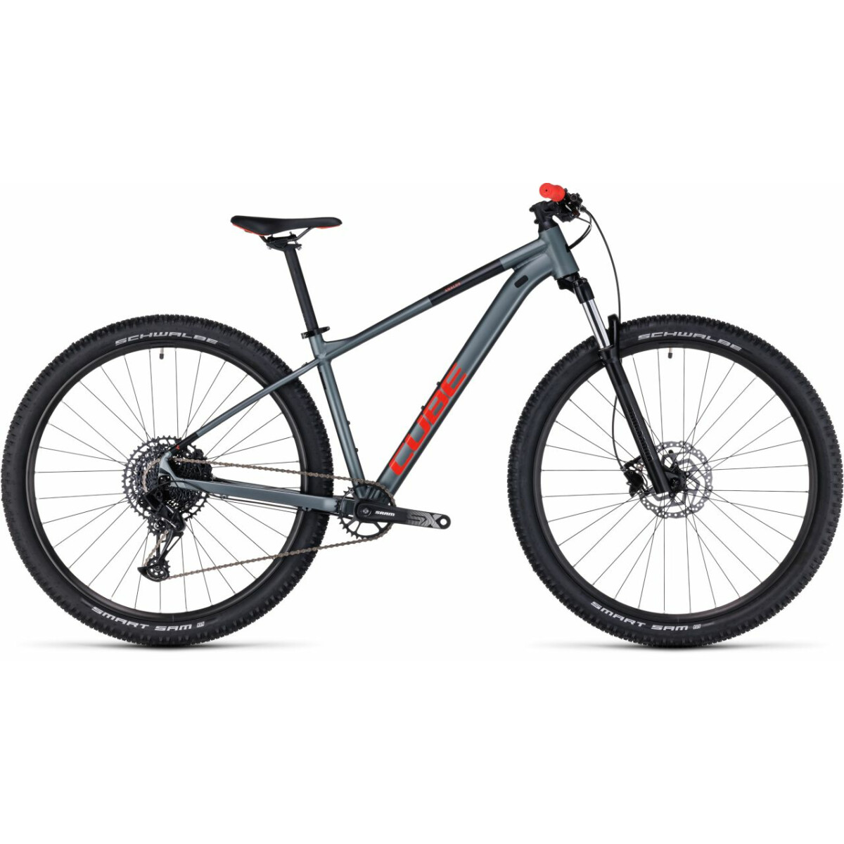 Bike des Monats: Cube Analog flashgrey´n´red