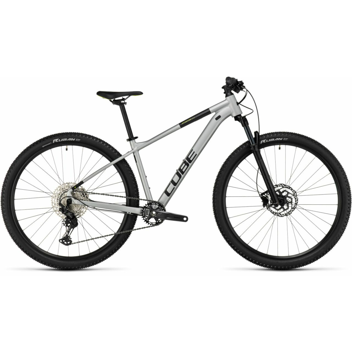 Cube Attention SLX silvergrey´n´lime