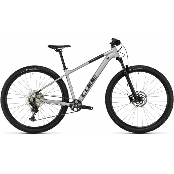 Cube Attention SLX silvergrey´n´lime
