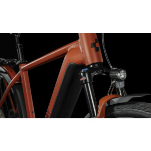 Cube Kathmandu Hybrid EXC 750 red´n´black