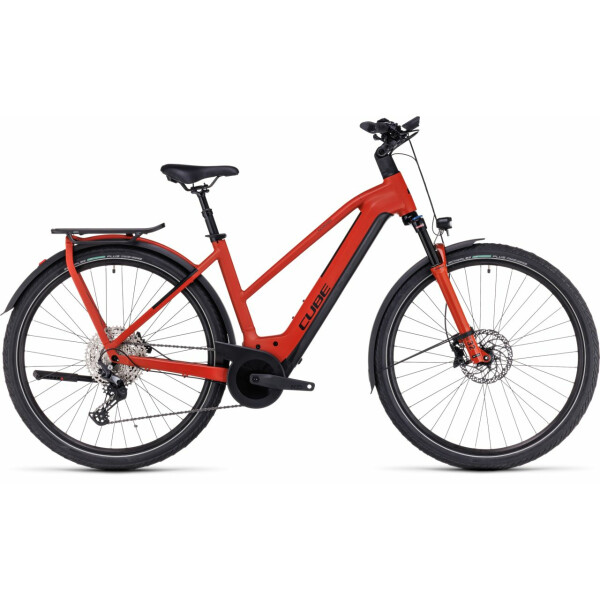 Cube Kathmandu Hybrid EXC 750 red´n´black