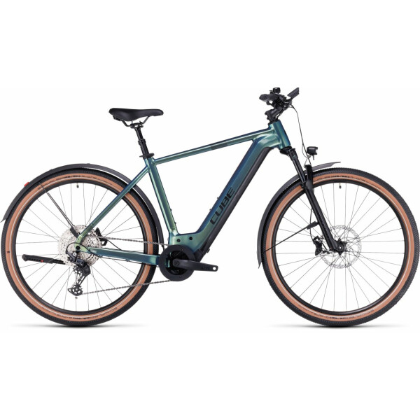 Cube Nuride Hybrid SLX 750 Allroad verde´n´black