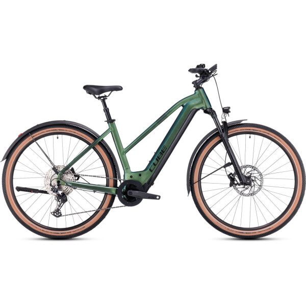 Cube Nuride Hybrid SLX 750 Allroad verde´n´black
