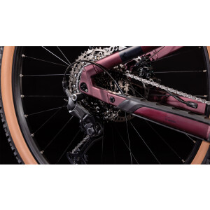 Cube Stereo Hybrid 120 ONE 750 rubyred´n´black