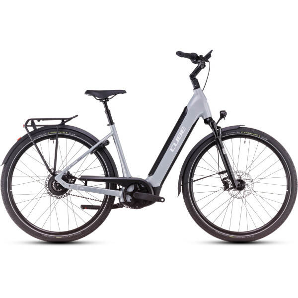 CUBE Supreme Hybrid Deluxe SLX 625 polargrey´n´white